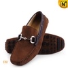 Mens Black/Brown Leather Loafers CW709098 - cwmalls.com