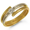 Золотое кольцо с брюликом :)