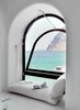 Window seat with sea view
