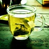 drink green tea at work