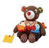 Woodours Baby Activity Rattle and Teether Bear