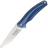 CRKT Ken Onion Ripple Blue Partially Seratted Edge