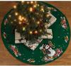 Candy Snowman Tree Skirt Felt Applique Kit