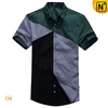 Mens Original Matching Design Short Sleeve Shirts CW100321 - cwmalls.com