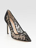 Manolo Blahnik Lace BB shoes