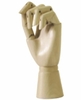 деревянный манекен "рука" для рисования