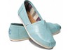 Turquoise Metallic Linen Women's Classics