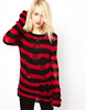 Свитер Tripp NYC Ragged Striped Jumper