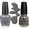 Grey nail polish