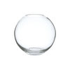 spherical glass vase  15 sm