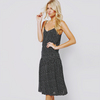 Sundress in Spot Print with Dropped Waist
