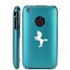 Apple iPhone 3G 3GS Light Blue E288 Aluminum Metal Back Case Unicorn