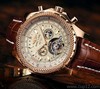 Buy Breitling Replica Watch Bentley Rose Gold Mens Automatic Watch