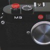 Luigi's solid SS Concave soft shutter release button red