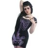 Purple Skeleton Tunic Dress KreepsVille 666