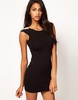 Oh My Love Stud Shoulder Dress