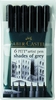 Faber-Castell 6 Pitt Artist Pen Gray