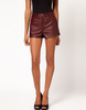 ASOS Leather Shorts
