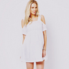 ASOS Maternity Crochet Lace Dress With Cold Shoulder