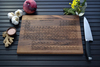 Cleverly Playful Personalized Cutting Boards by Elysium Woodworks