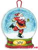 Joy Snow Globe Ornament