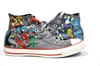 Converse с рисунком до щиколотки