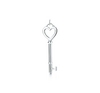 Tiffany Keys heart key pendant