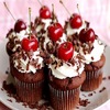 chocolate cherry cakes