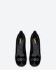 Saint Laurent Tribute Two Cap Toe Black