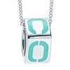 Tiffany Era “T & Co.” square pendant