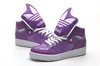 Womens Adidas Jeremy Scott Metro Attitude Logo W Purple Shoes