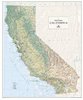 карту калифорнии на стену