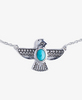 Hieroglyphic Bird Necklace