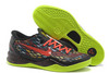 Nike Kobe VIII(8) Christmas BlackBright Crimson Fiberglass Vivid Sulphur Men Shoes 67058