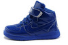 Nike Air Force One Kids Shoes - Ture Blue -Leather 76371