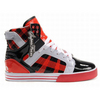 Supra Skytop High Tops Red/Black/White Women's 41770