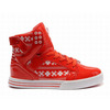 New Supra Skytop High Tops Red White Men Shoes 26558