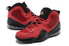 Air Penny 5 Total Crimson and Black Red Men Basketball Shoes 86018