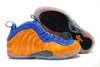 Men Royal Blue and Orange Air Foamposites One 64100