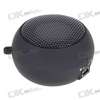 Ultra Mini USB Rechargeable Portable Speaker - Black (3.5mm/DC 5V)