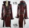 Punk Rave Red Gothic Coat