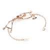 SKELETON BRACELET ROSE GOLD