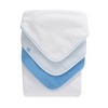 Полотенце-уголок Mothercare - цвет: голубой - 3 шт. в упаковке