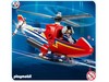 маленькие наборы Playmobil: вертолет с человечком, машинка с человечком, лодка с человечком, всадник на коне