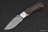 Складной нож Барсук (Дерево/Дамаск)(Барс)