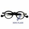 Small round Clear Lens Wayfarer Glasses