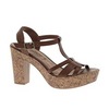 new look unit strappy cork sandals