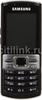 628991 Сотовый телефон SAMSUNG GT-C3011, черный, моноблок
