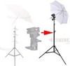 New Photo Studio Light Stand Umbrella Flash Mount set