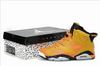 Nike Air Jordan 6 Retro Yellow/Brown Men's